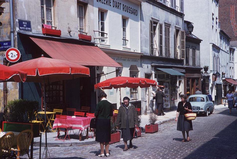 #1 Rue Mont Genis, Montmartre, Paris, 1960