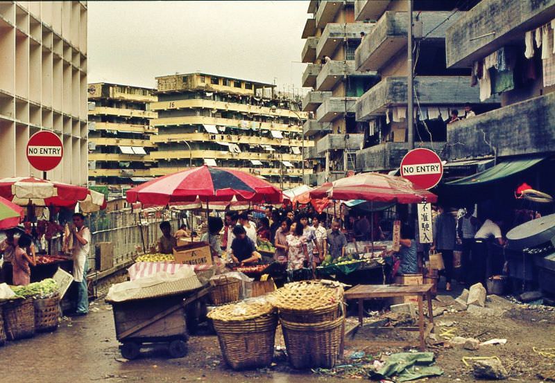 #45 Wong Tai Sin resettlement flats, Hong Kong, 1970s