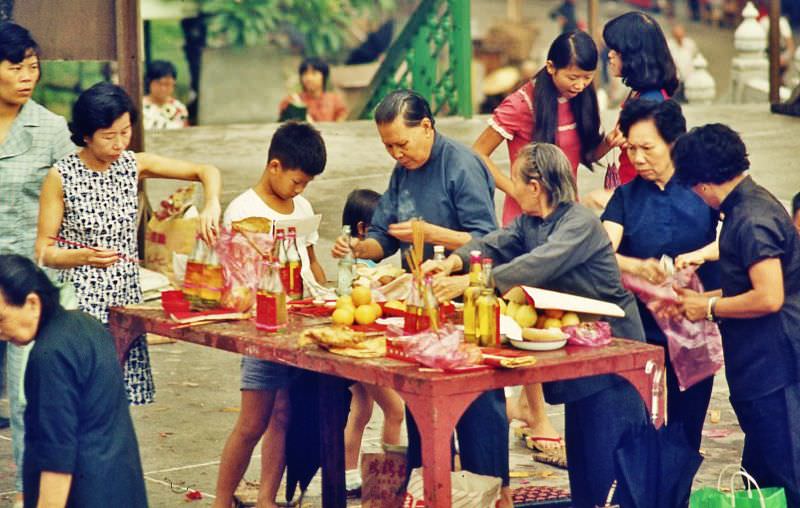 #50 Wong Tai Sin Temple entrance, Hong Kong, 1970s