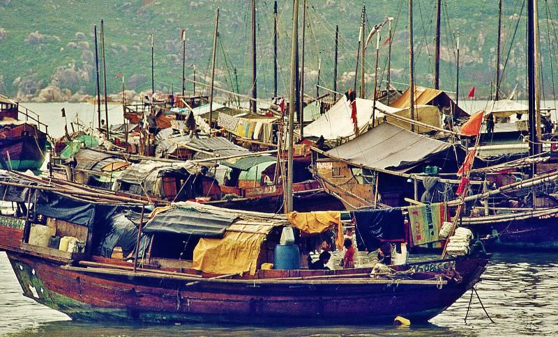 #10 Hong Kong Boat People, 1970s