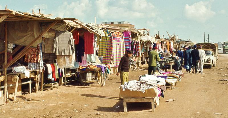#16 Outside a cafe, Benghazi, 1970s