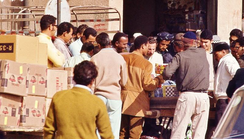 #17 Street market, Benghazi, 1970s