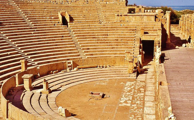 #28 Amphitheatre, Leptis Magna, 1970s