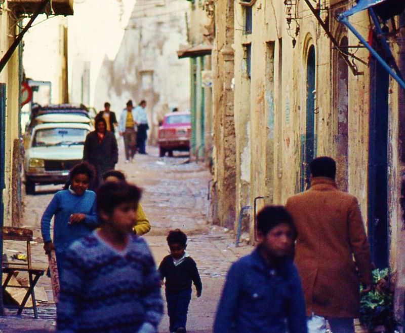#36 Street scenes, Tripoli, 1970s