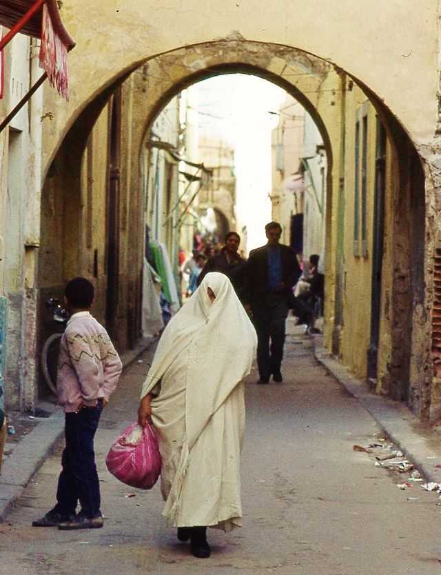 #38 Entrance to the old souk, Tripoli, 1970s