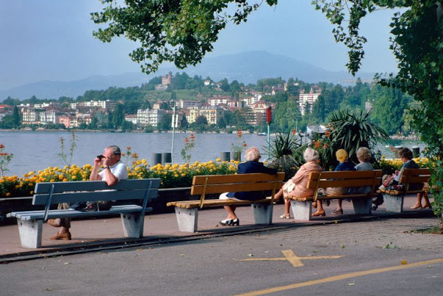 #33 By the lake, Switzerland, 1980s