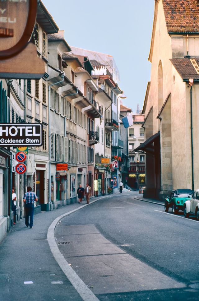 #13 A Luzern street scene, Switzerland, 1980s
