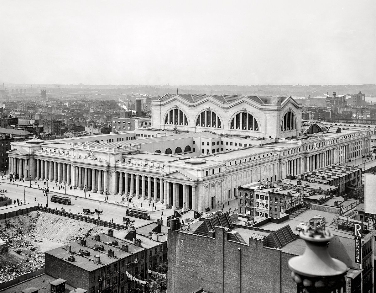 #1 Pennsylvania Station, 1910.