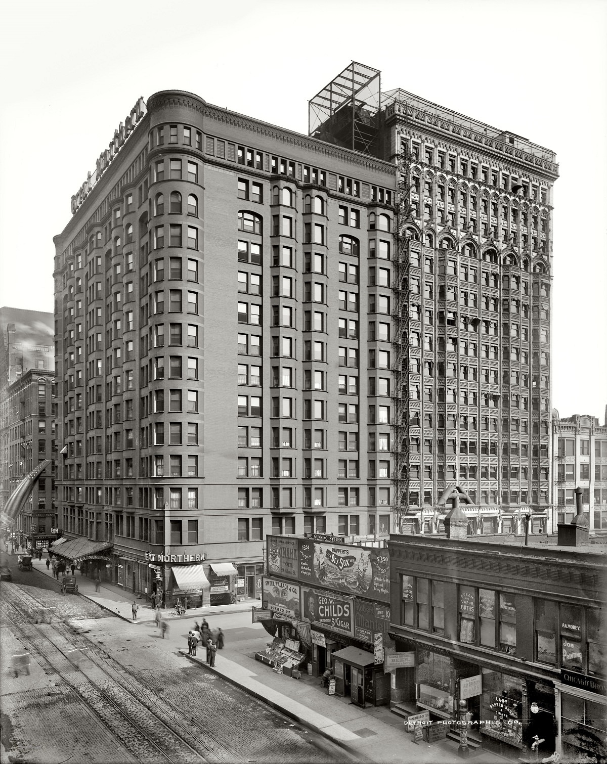 #49 Great Northern Hotel and office building, Chicago circa 1895-1900.