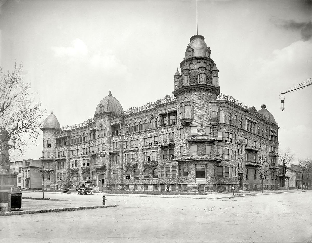 #4 Imperial Hotel Indianapolis, Indiana, circa 1904.