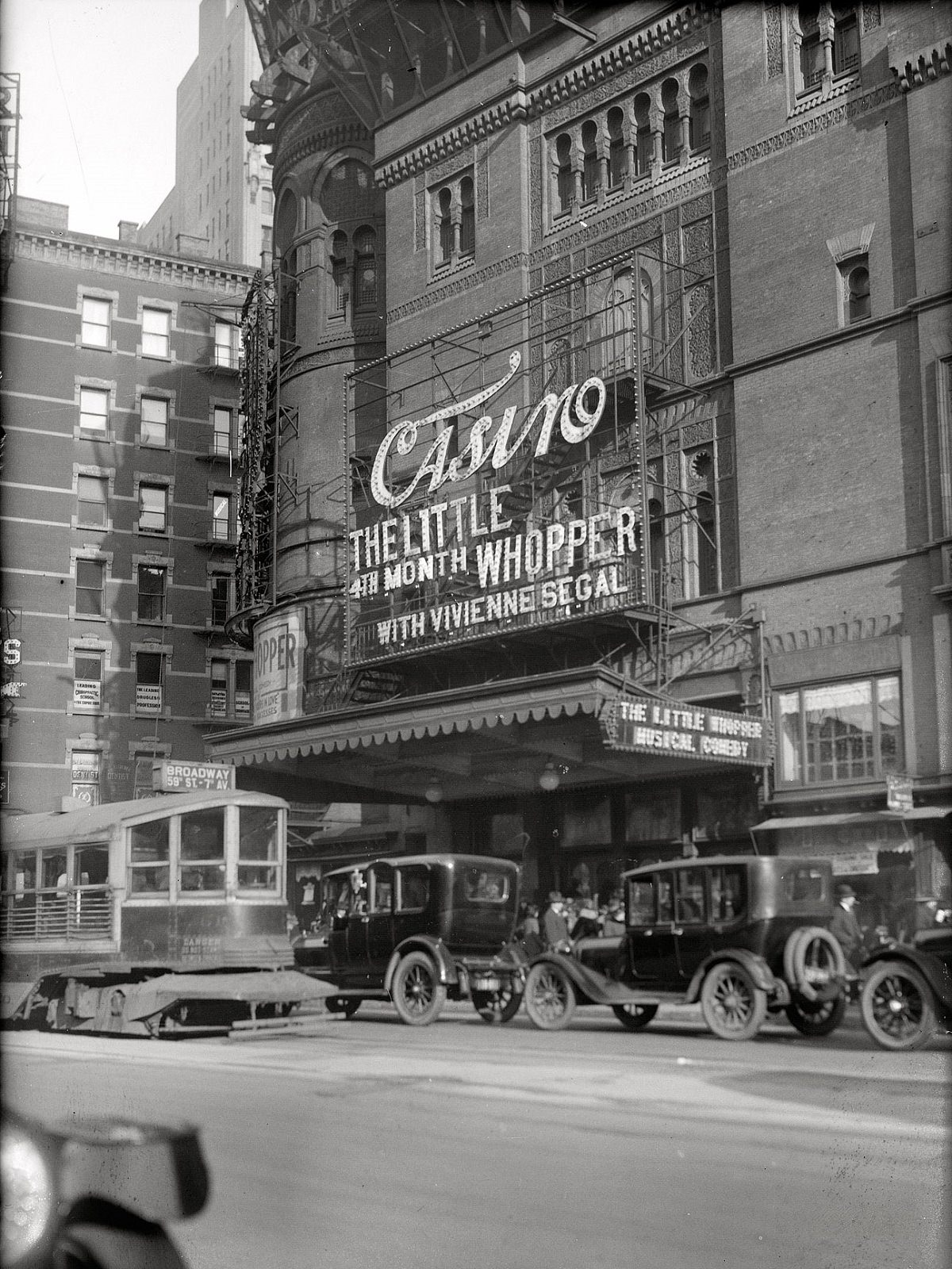 #69 Casino Theater, New York circa 1920.