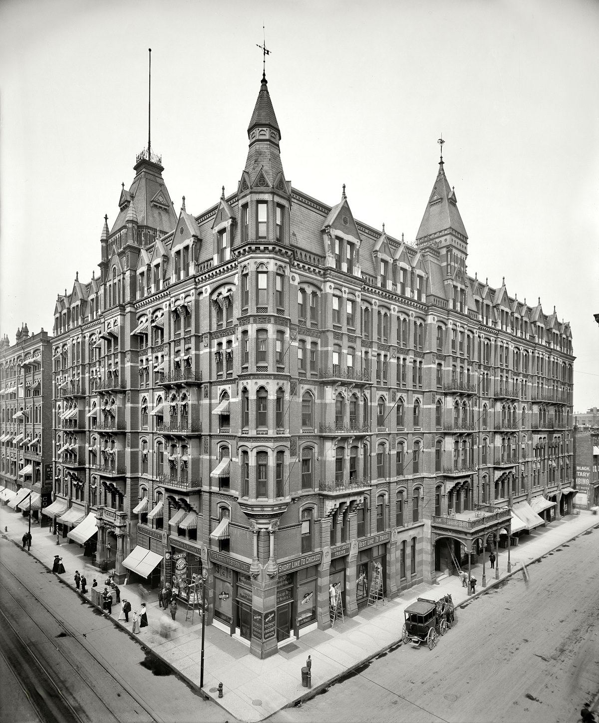 #34 Ryan Hotel, St. Paul, Minnesota, circa 1905.