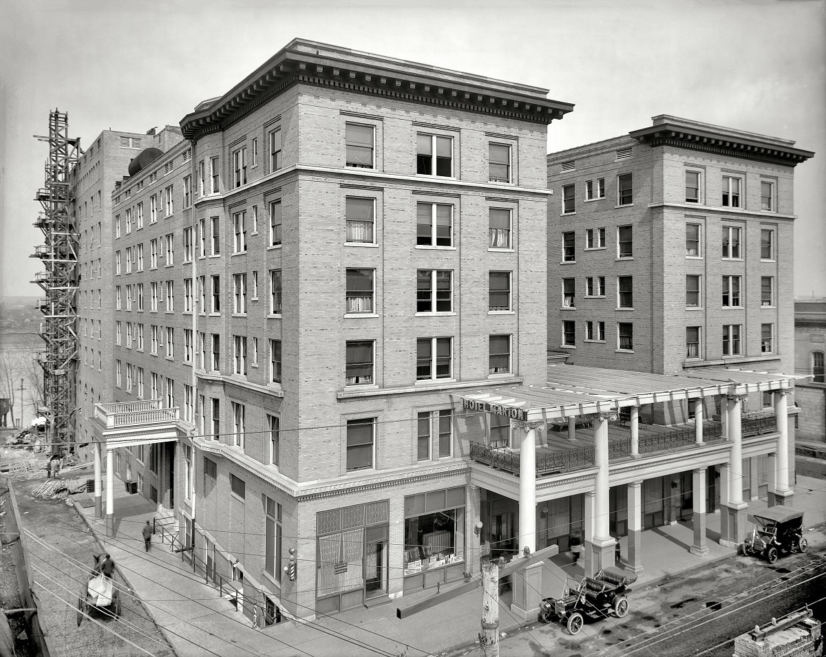 #87 Hotel Marion, Little Rock, Arkansas, circa 1908.