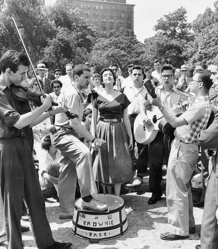 #32 Army veteran, plays “Brownie Bass” in New York City, 1950s