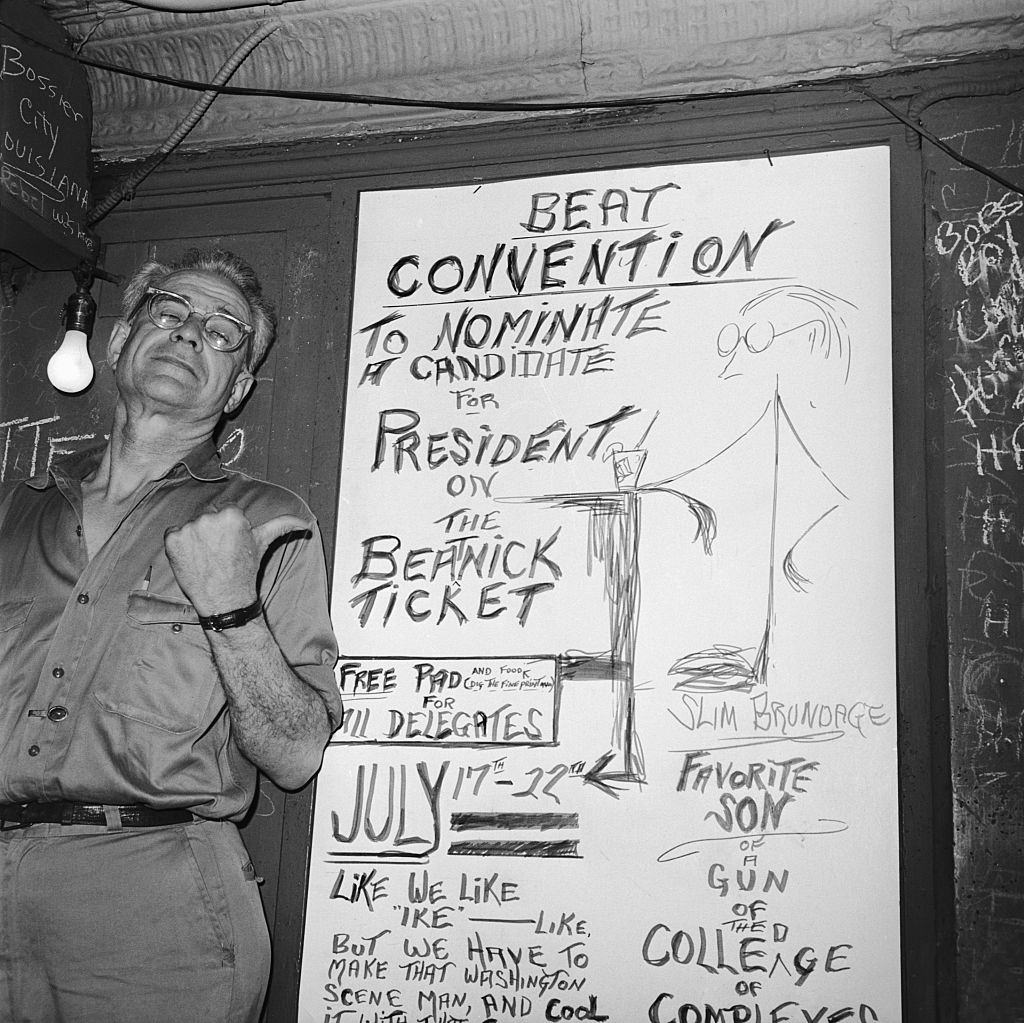 #46 Beatnick Convention Poster, 1960