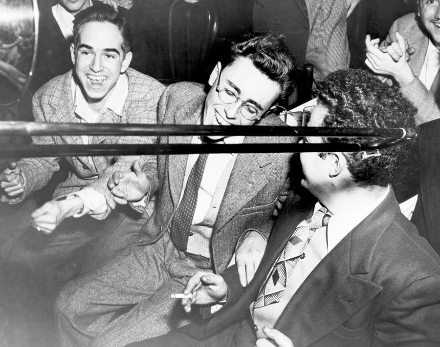 #12 Beatniks Enjoying the Music, 1959