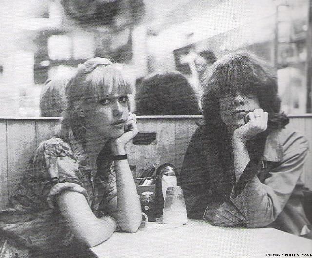 #18 Cyrinda Foxe with singer David Johansen, 1973