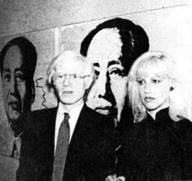 #6 Cyrinda Foxe with Andy Warhol