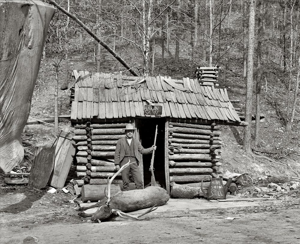 #11 McLeod’s cabin, Happy Hollow, Hot Springs, Arkansas, circa 1901