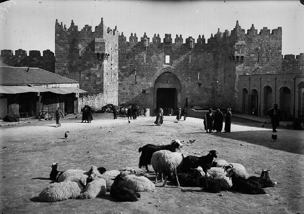 #12 Gate of Damascus, Jerusalem, 1900