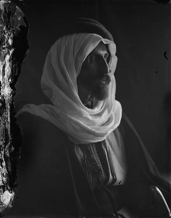 #36 A Bedouin man, Circa 1898-1914