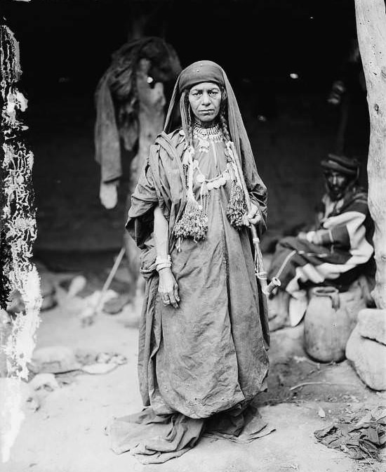 #38 A Bedouin woman, Circa 1898-1914
