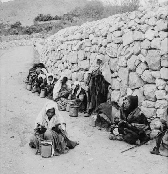 #2 Lepers beg for alms, Circa 1900-1920