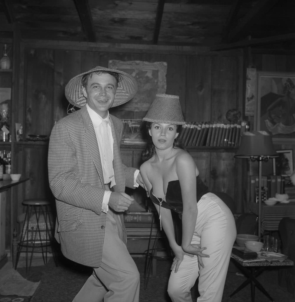 #20 Joan Bradshaw with Lance Fuller, 1957