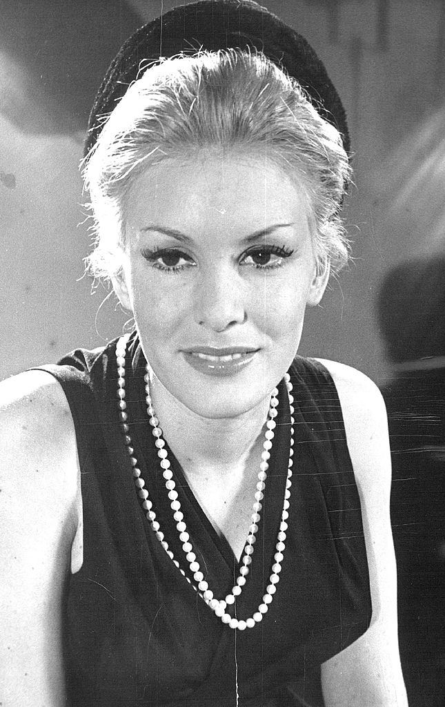 #21 June Wilkinson in a movie scene, 1963