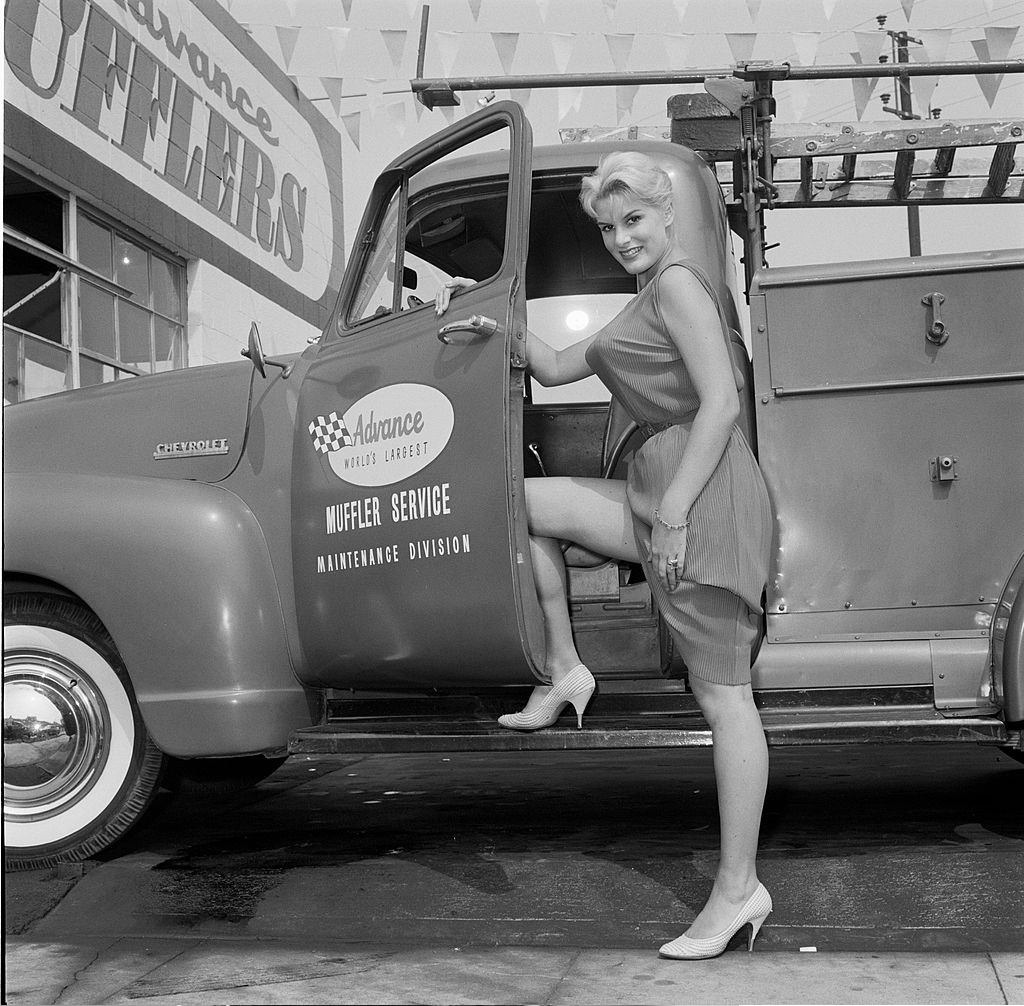 #7 June Wilkinson for Muffler publicity photos, 1959