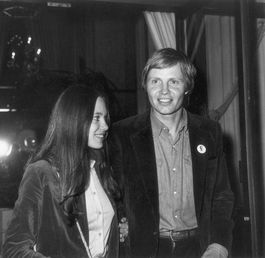 #1 Actor Jon Voight and his wife, actor Marcheline Bertrand, 1974