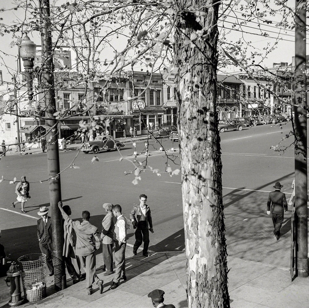 #7 In front of City Hall, Montgomery, Alabama, March 1943