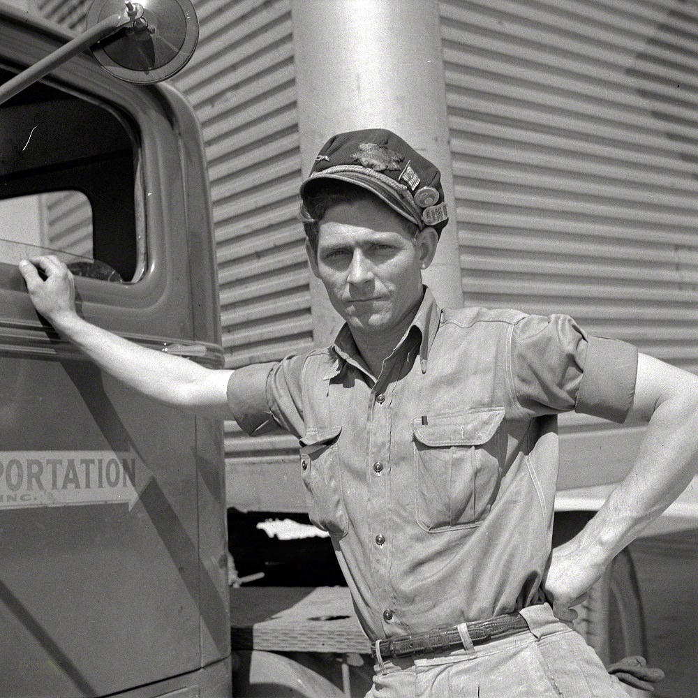 #3 Local delivery truck driver, Montgomery, Alabama, March 1943