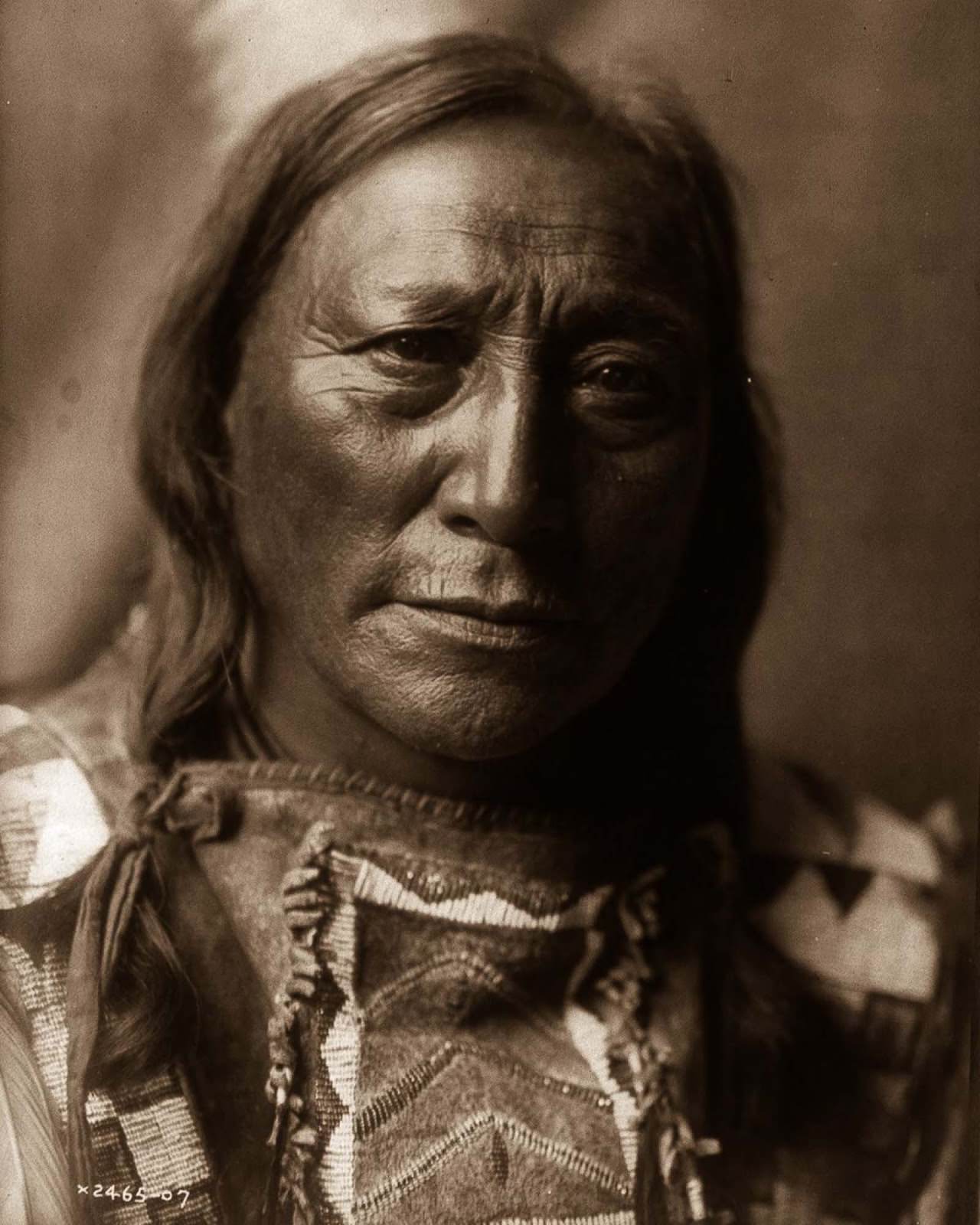 #28 Hollow Horn Bear, a Brulé man. 1907.
