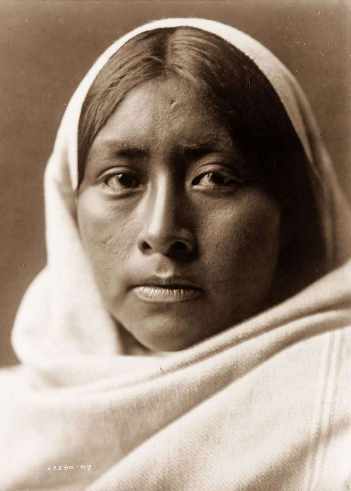 #51 A Papago woman. 1907.