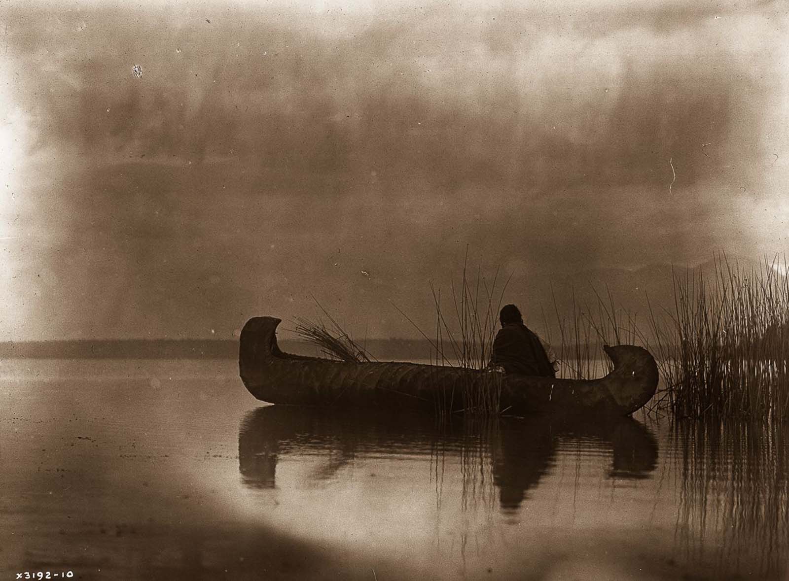 #11 A Kutenai duck hunter. 1910.