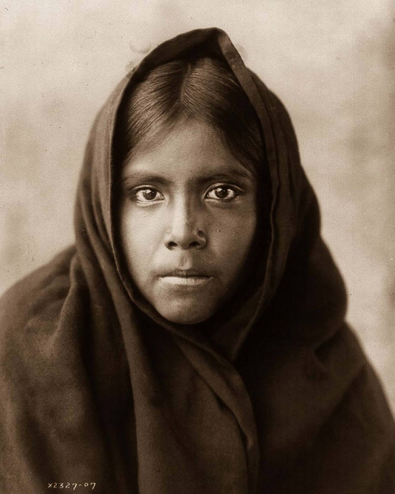 #7 A Qahatika girl. 1907.