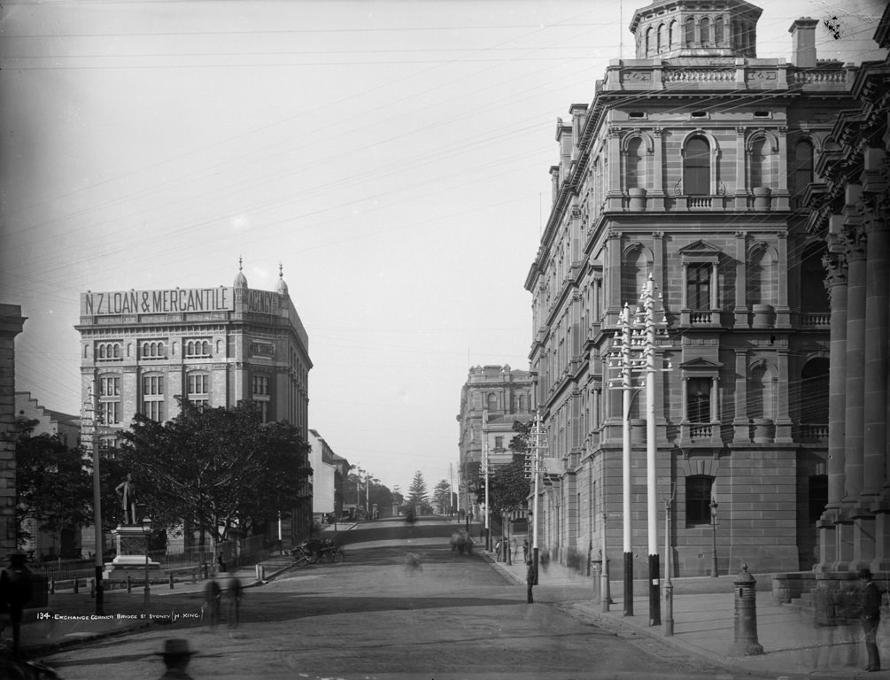 #62 Exchange Corner, Bridge Street, Sydney, 1904