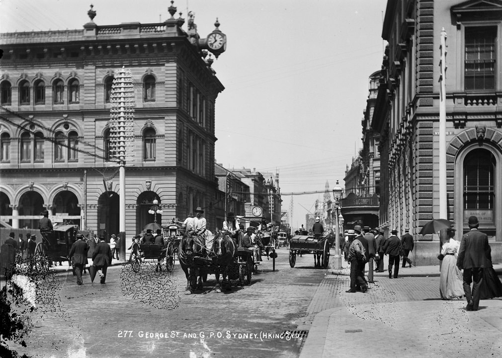 #65 George Street and GPO, Sydney, 1907