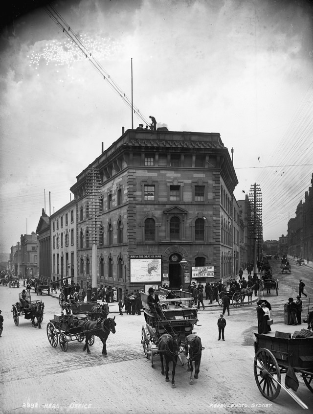 #69 Herald Office, Sydney, 1901