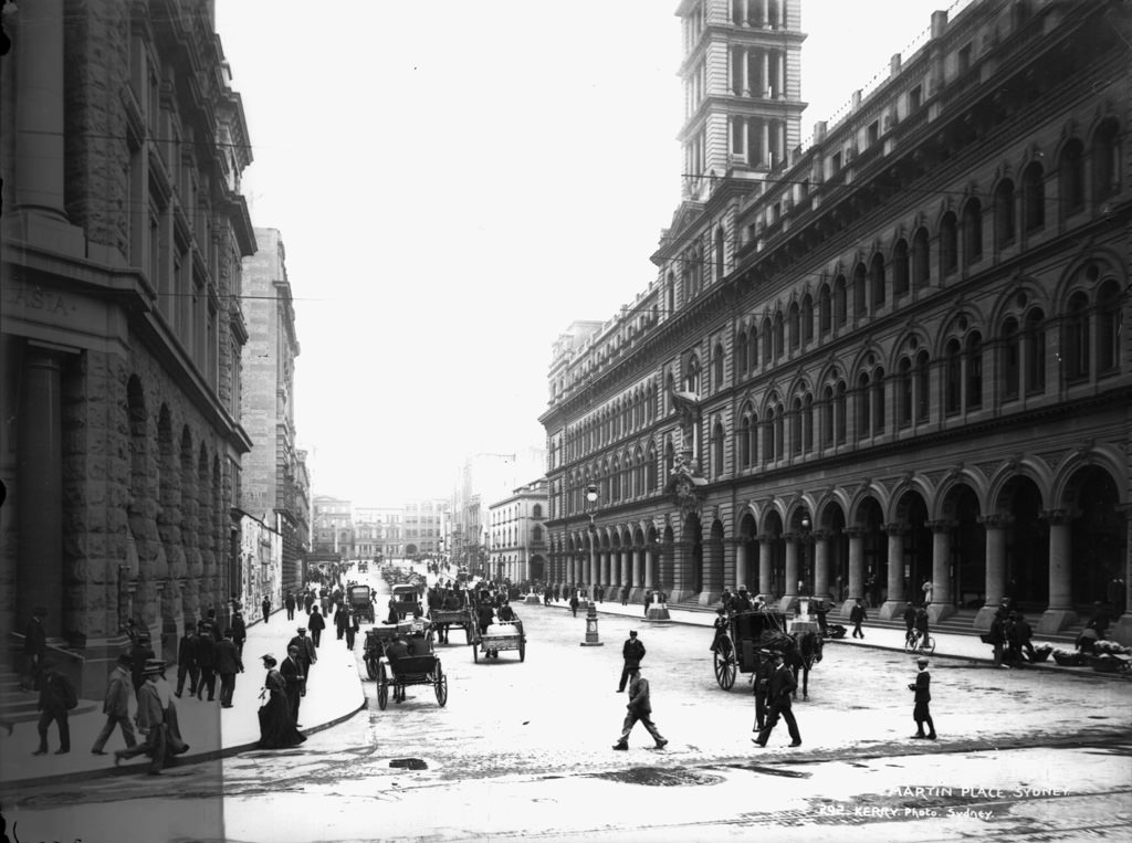 #29 Martin Place, Sydney, 1909