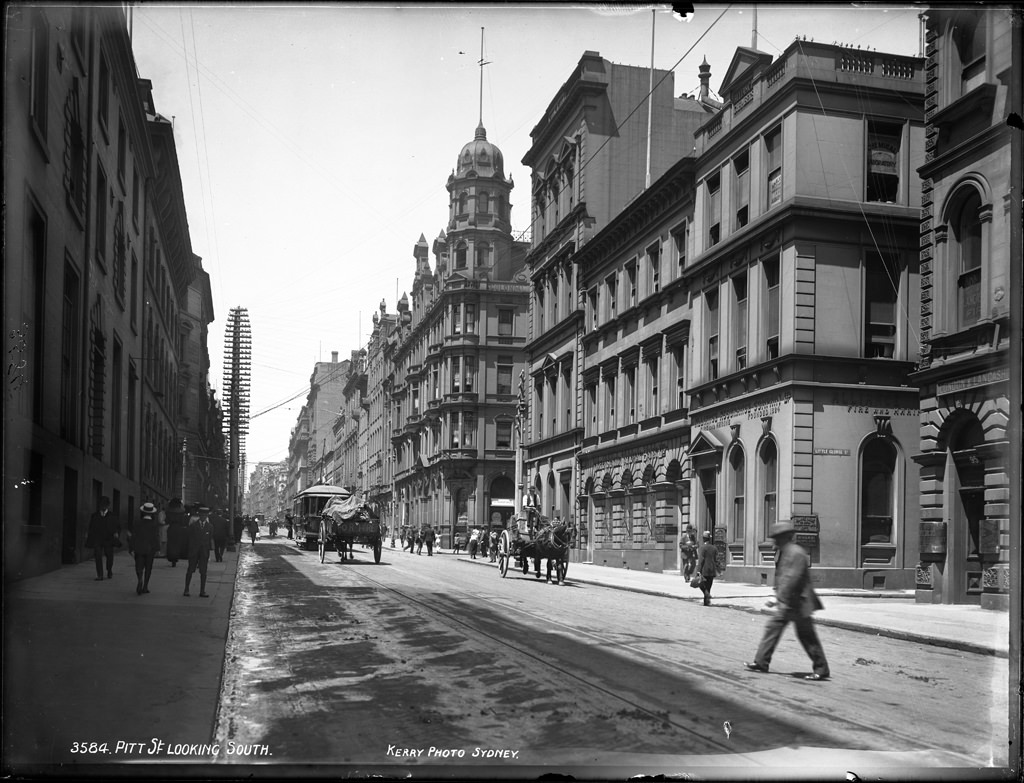 #32 Pitt Street looking south, Sydney, 1903