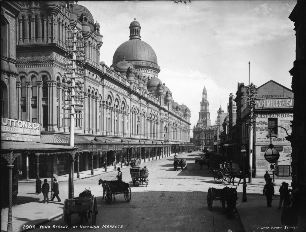 #46 York Street by Victoria Markets, Sydney, 1909