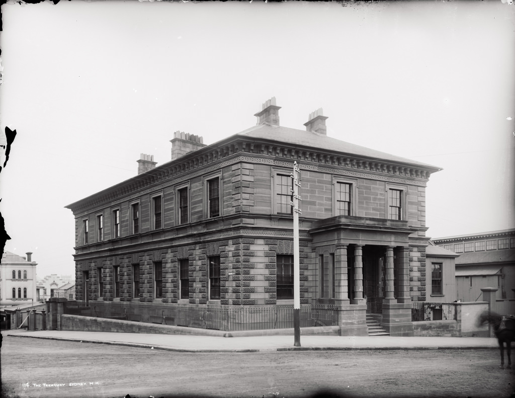 #74 The Treasury, Sydney, 1905