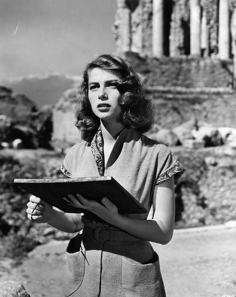 Pier Angeli in a scene from the film ‘The Light Touch’, 1952
