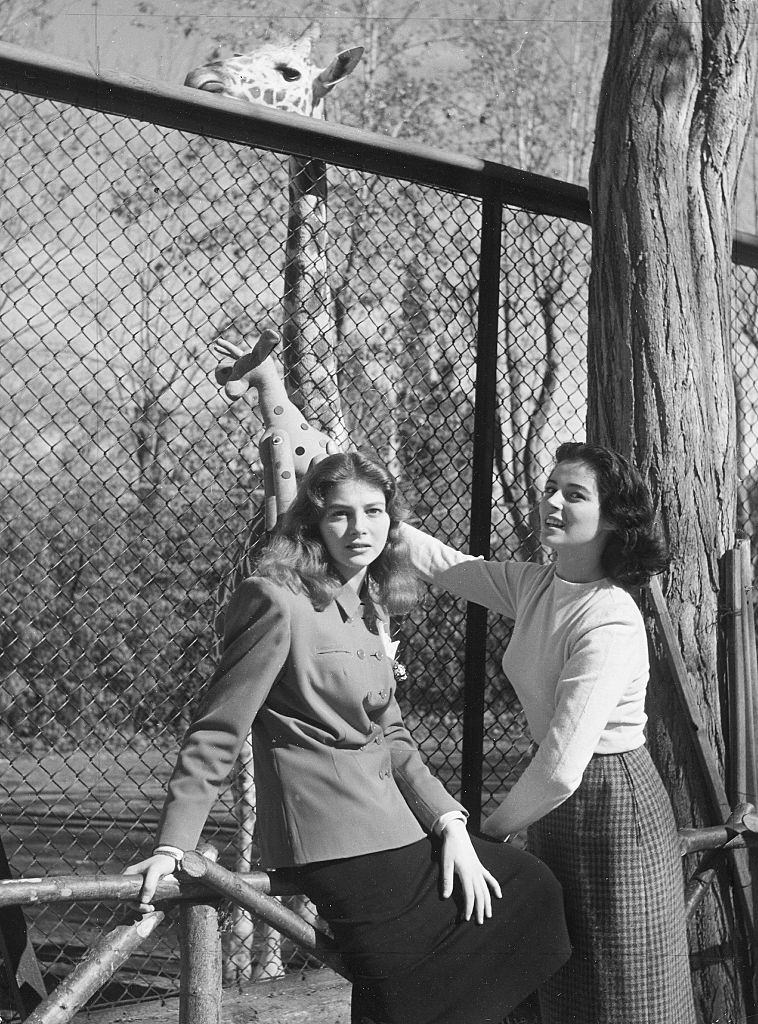 Pier Angeli with Anna Maria, 1952