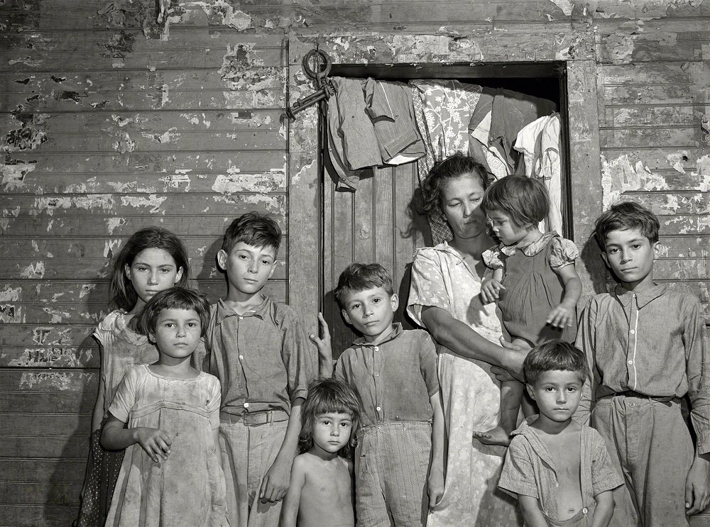 #1 Family of a FSA borrower, Rio Piedras, Puerto Rico, December 1941