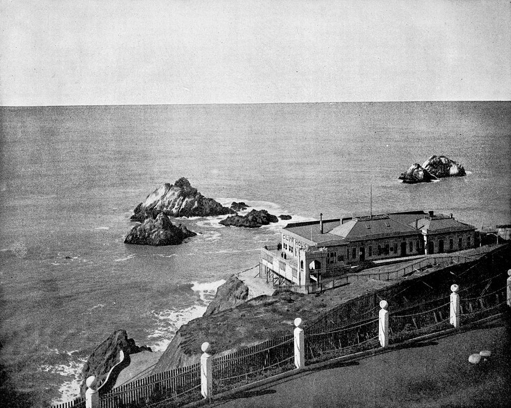 #4 Cliff House and Seal Rocks, 1893