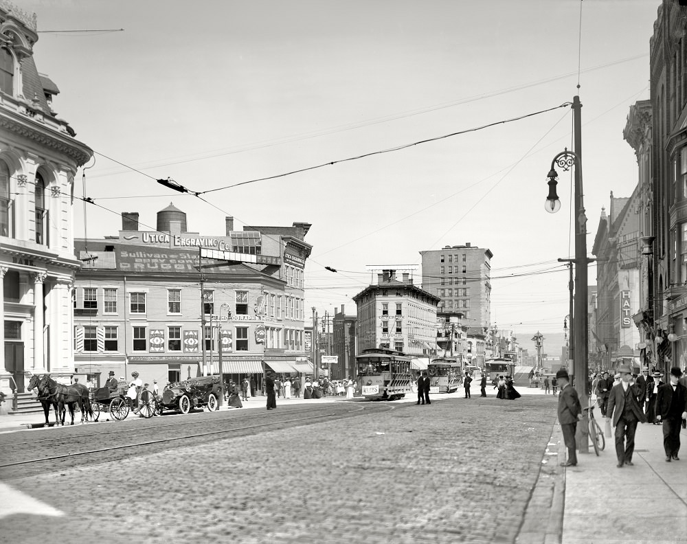 #3 Genesee and Bleecker streets, Utica, New York, circa 1910
