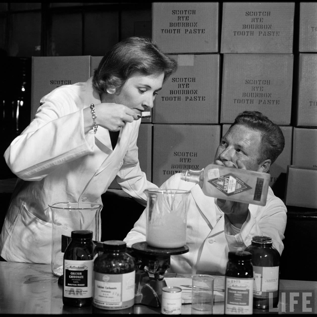 Whiskey Flavored Toothpaste: The Ridiculous Reason To Brush Your Teeth, From 1950s Inventions